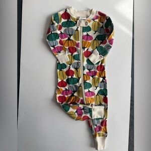 Hanna Anderson 12-18 mo Fall Pumpkin PJs 100% Organic Cotton